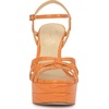 image:imageJessica Simpson Itzari Double Platform Heeled SandalsBright Tangerine
