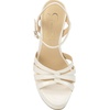 image:imageJessica Simpson Itzari Double Platform Heeled SandalsBright White