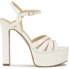 image:imageJessica Simpson Itzari Double Platform Heeled SandalsBright White