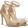 image:imageJessica Simpson Janivah Floral Embellished High Heel SandalsNatural
