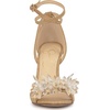 image:imageJessica Simpson Janivah Floral Embellished High Heel SandalsNatural