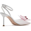 image:imageJessica Simpson Vilyria 3D Floral Embellished High HeelBright White