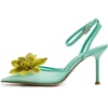 image:imageJessica Simpson Vilyria 3D Floral Embellished High HeelSummer Seafoam