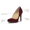 image:imageJessica Simpson Womens Calie Classic PumpDark Cherry Sateen