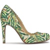 image:imageJessica Simpson Womens Calie Classic PumpGreen Multi Jungle Jacquard