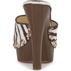 image:imageJessica Simpson Womens Cynlia Studded Platform SandalIvoryBrown Sahara Zebra