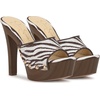 image:imageJessica Simpson Womens Cynlia Studded Platform SandalIvoryBrown Sahara Zebra