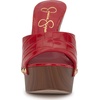 image:imageJessica Simpson Womens Cynlia Studded Platform SandalRed Muse Gator Lux