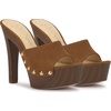 image:imageJessica Simpson Womens Cynlia Studded Platform SandalTuscan Tan Supreme Microsuede