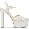 image:imageJessica Simpson Womens Inaia Braided Double Platform SandalBright White
