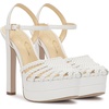 image:imageJessica Simpson Womens Inaia Braided Double Platform SandalBright White