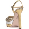 image:imageJessica Simpson Womens Inaia Braided Double Platform SandalSilverGold