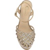 image:imageJessica Simpson Womens Inaia Braided Double Platform SandalSilverGold