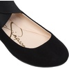 image:imageJessica Simpson Womens Mandayss Cross Strap Ballet FlatBlack Micro Suede