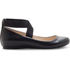 image:imageJessica Simpson Womens Mandayss Cross Strap Ballet FlatBlack Sleek
