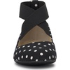image:imageJessica Simpson Womens Mandayss Cross Strap Ballet FlatBlackWhite