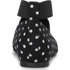 image:imageJessica Simpson Womens Mandayss Cross Strap Ballet FlatBlackWhite