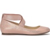 image:imageJessica Simpson Womens Mandayss Cross Strap Ballet FlatBlush