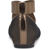 image:imageJessica Simpson Womens Mandayss Cross Strap Ballet FlatBronzeBlack