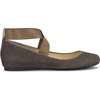 image:imageJessica Simpson Womens Mandayss Cross Strap Ballet FlatBronzeBlack
