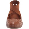 image:imageJessica Simpson Womens Mandayss Cross Strap Ballet FlatBurnt Umber Quilted Leather