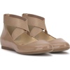 image:imageJessica Simpson Womens Mandayss Cross Strap Ballet FlatChai Latte Crinkle Patent