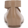 image:imageJessica Simpson Womens Mandayss Cross Strap Ballet FlatChai Latte Crinkle Patent