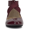 image:imageJessica Simpson Womens Mandayss Cross Strap Ballet FlatDark Cherry