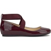 image:imageJessica Simpson Womens Mandayss Cross Strap Ballet FlatDark Cherry
