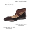 image:imageJessica Simpson Womens Mandayss Cross Strap Ballet FlatDeep Brown