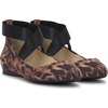 image:imageJessica Simpson Womens Mandayss Cross Strap Ballet FlatNatural Dolly Leopard