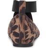 image:imageJessica Simpson Womens Mandayss Cross Strap Ballet FlatNatural Dolly Leopard