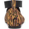 image:imageJessica Simpson Womens Mandayss Cross Strap Ballet FlatNatural Tiger Print