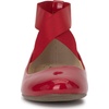 image:imageJessica Simpson Womens Mandayss Cross Strap Ballet FlatRed Muse
