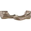 image:imageJessica Simpson Womens Mandayss Cross Strap Ballet FlatSandbarGold