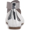 image:imageJessica Simpson Womens Mandayss Cross Strap Ballet FlatSilver