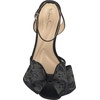 image:imageJessica Simpson Womens Olivine Bow Heeled SandalBlackPewter Lurex Lace