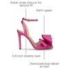 image:imageJessica Simpson Womens Olivine Bow Heeled SandalBright Fuchsia