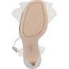 image:imageJessica Simpson Womens Olivine Bow Heeled SandalClearSilver Tpu