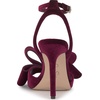 image:imageJessica Simpson Womens Olivine Bow Heeled SandalDark Cherry Lux Velvet