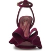 image:imageJessica Simpson Womens Olivine Bow Heeled SandalDark Cherry Lux Velvet