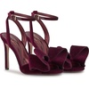 image:imageJessica Simpson Womens Olivine Bow Heeled SandalDark Cherry Lux Velvet