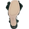 image:imageJessica Simpson Womens Olivine Bow Heeled SandalDark Pine Matte Satin