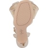 image:imageJessica Simpson Womens Olivine Bow Heeled SandalPale Champagne Sparkle Lace
