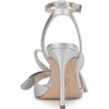 image:imageJessica Simpson Womens Olivine Bow Heeled SandalSilver Metallic