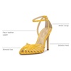 image:imageJessica Simpson Womens PaveriGolden Lemon Crinkle Patent