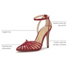 image:imageJessica Simpson Womens PaveriRed Muse Pearlized Crinkled Patent