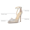 image:imageJessica Simpson Womens PaveriSilver Shimmer