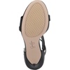 image:imageJessica Simpson Womens Rayli Ankle Strap Heeled SandalBlack Shimmer Sand