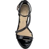 image:imageJessica Simpson Womens Rayli Ankle Strap Heeled SandalBlack Super Patent